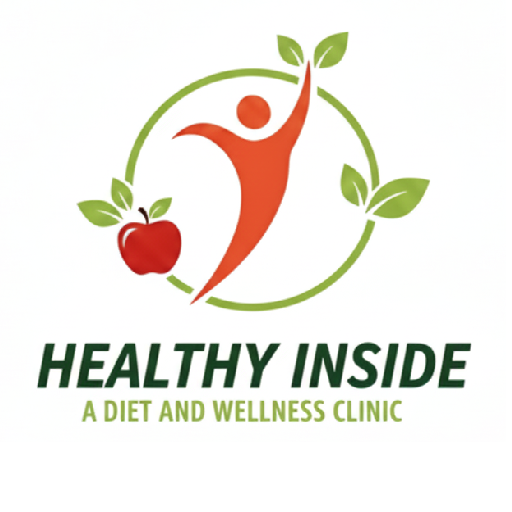 Healthy Inside Logo - Nutritionist in Kolkata